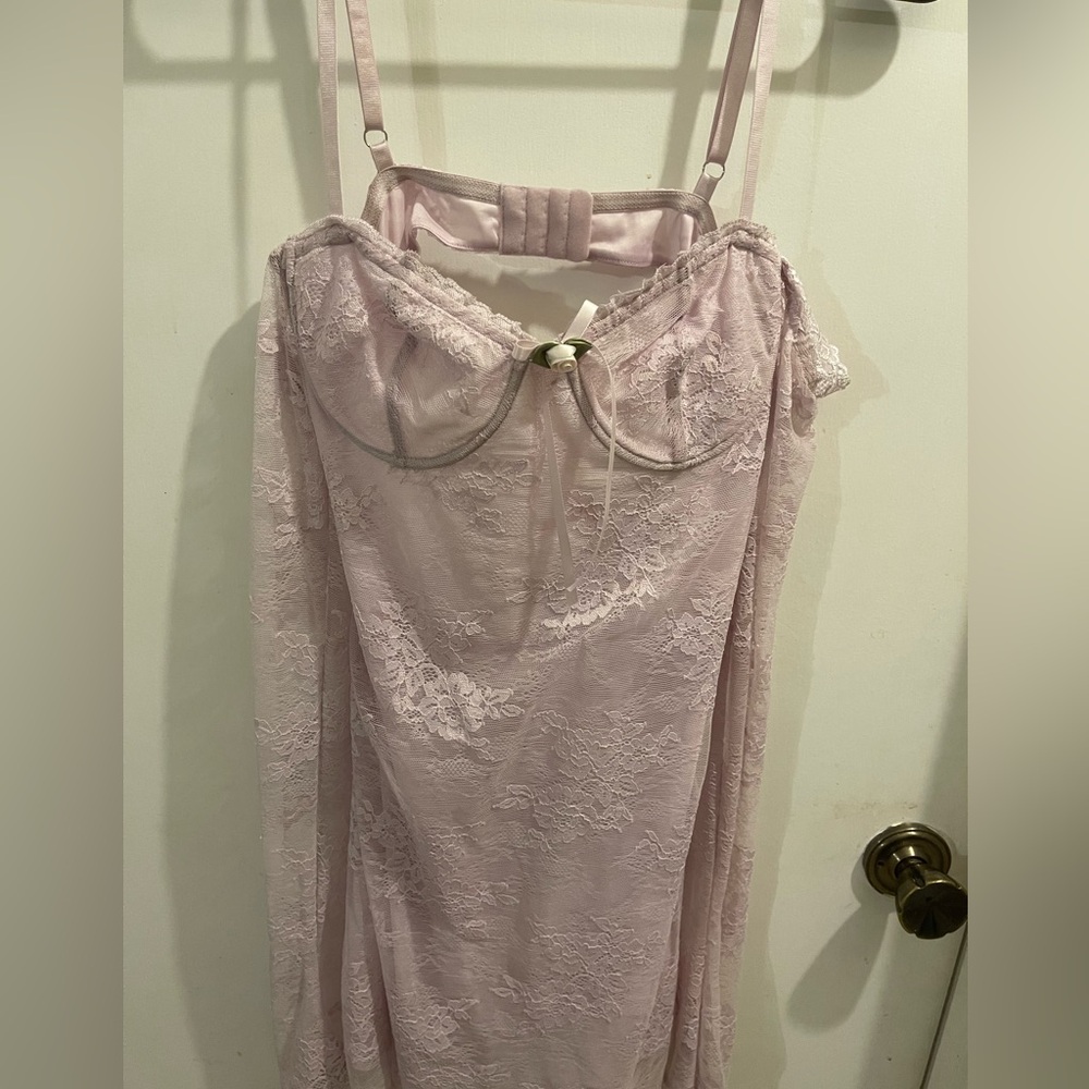 Off shoulder lavender sugar thrillz dress